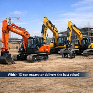 Read more about the article Hitachi ZX130 vs Competitors: Which 13-Ton Excavator Delivers the Best Value