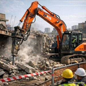 Read more about the article How the ZX130 Stacks Up in Small-Site Demolition Projects